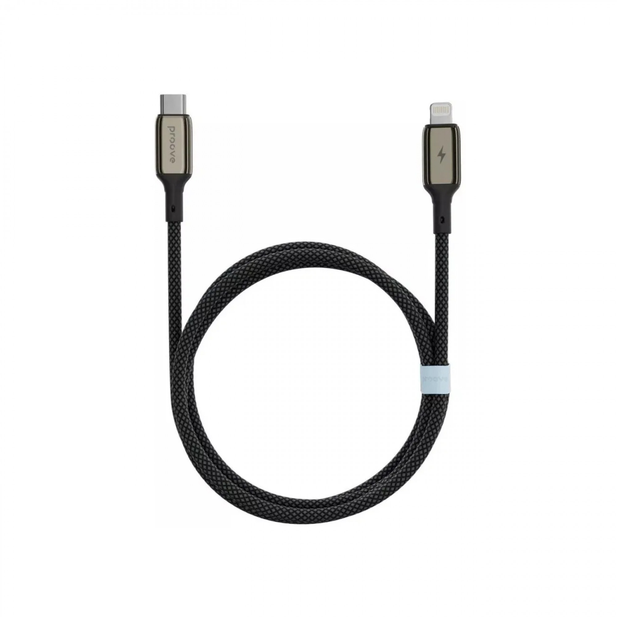 Кабель Proove Dense Metal Type-C to Lightning 27W Black (1m)